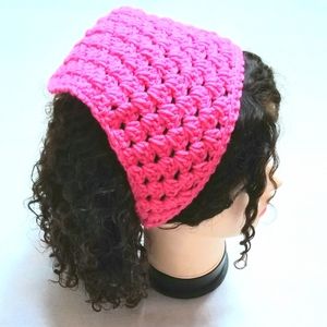 Beautiful Handmade Crotcheted Bandana